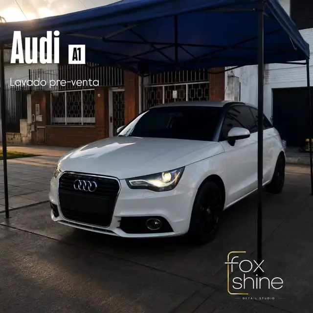 Audi A1 · lavado pre-venta